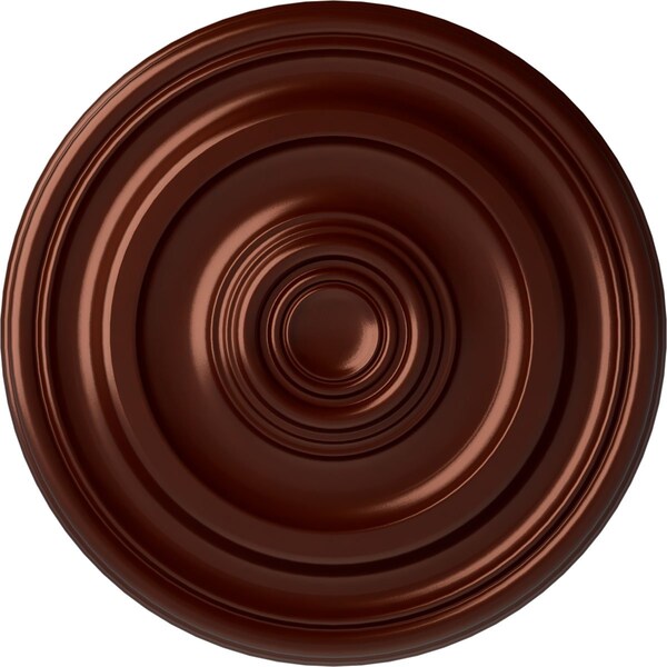 Ekena Millwork Kepler Traditional Medallion (For Canopies up to 2 5/8"), 11 7/8"OD x 1 1/4"P, Antique Copper CM12KPACS - main